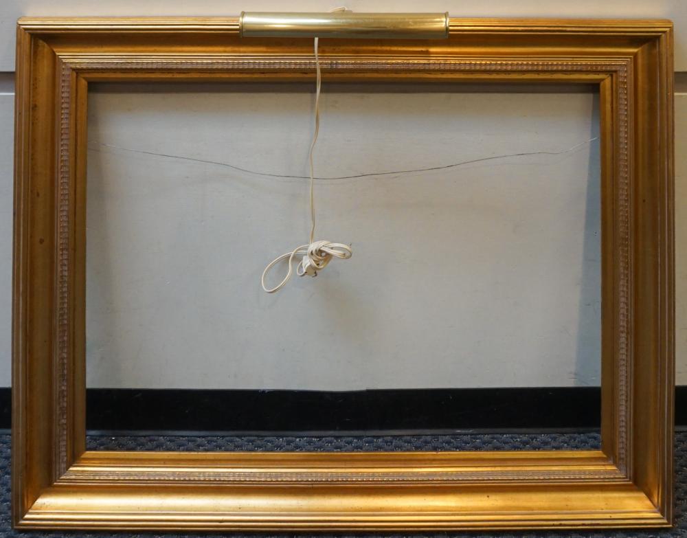 CONTEMPORARY GILTWOOD FRAME WITH PICTURE