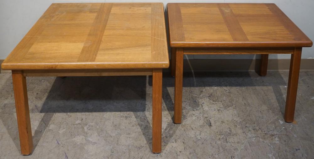 TWO DANISH MID CENTURY MODERN TEAK 32e26a