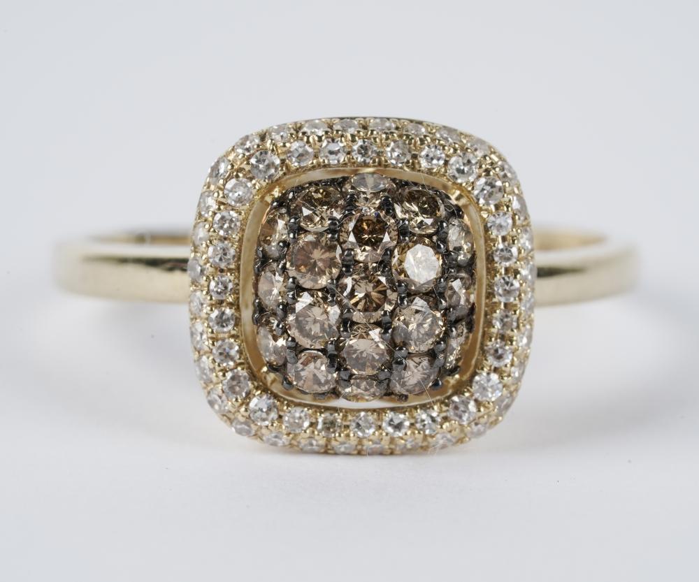 14 KARAT YELLOW GOLD DIAMOND &