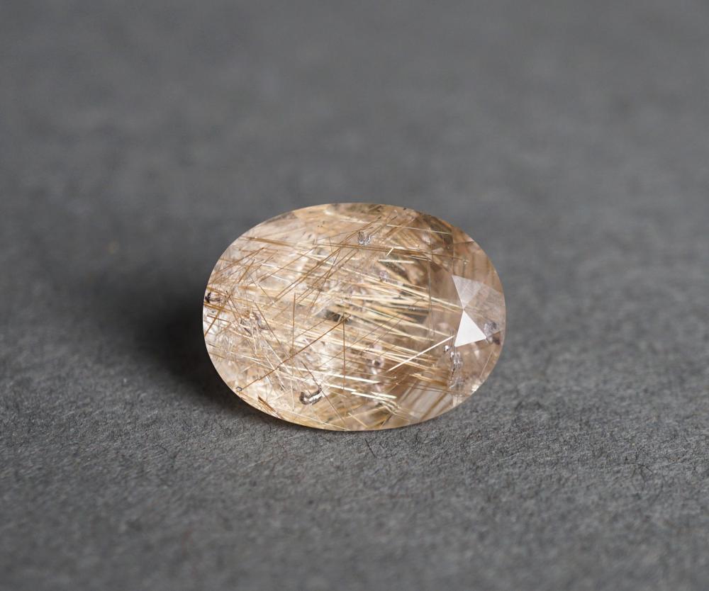 UNMOUNTED 17 75 CARAT OVAL FACETED 32e3c6