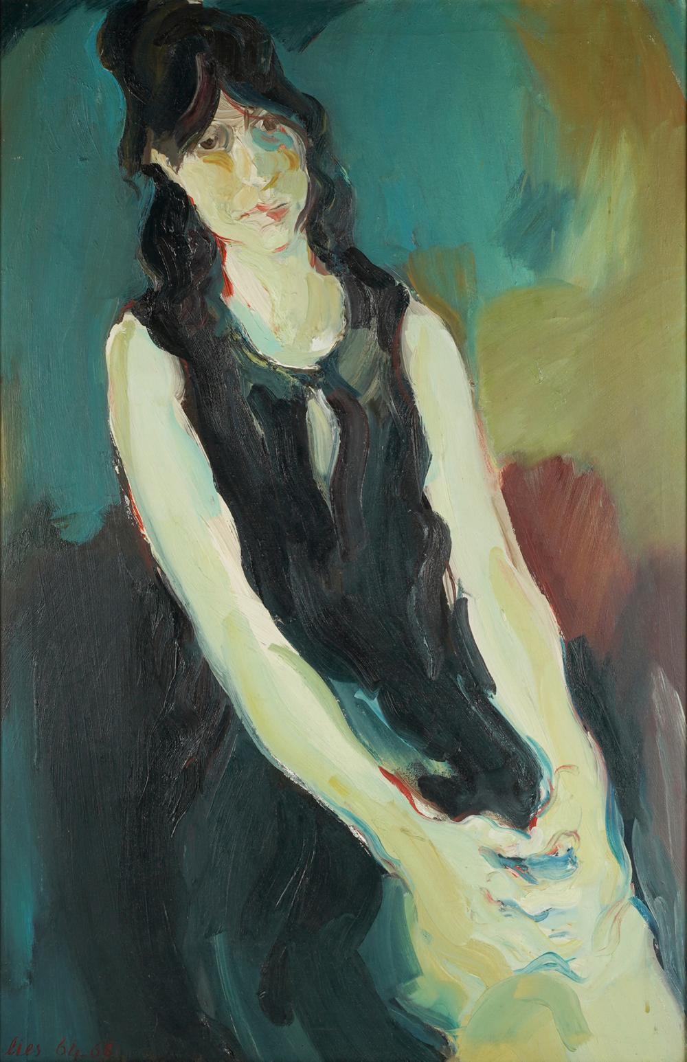 20TH CENTURY: PORTRAIT OF A SEATED WOMAN1966;