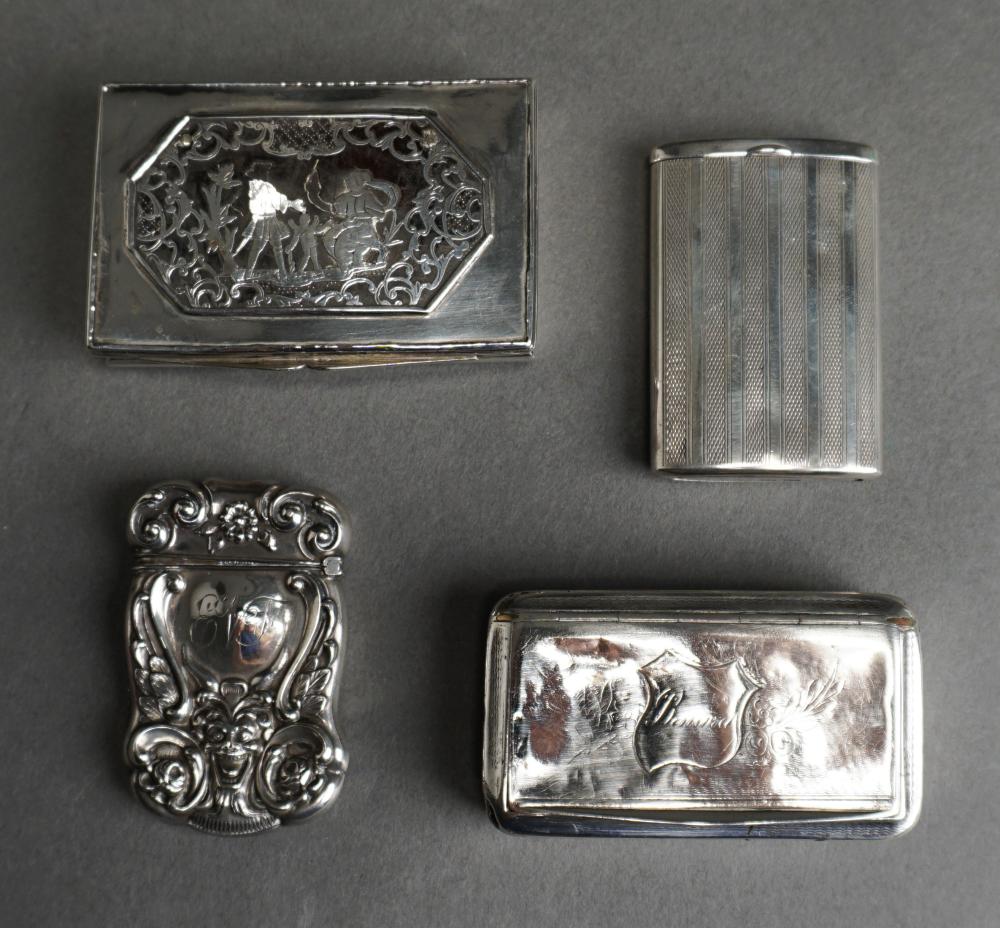 GROUP OF FOUR STERLING AND CONTINENTAL