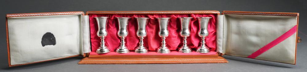 SET OF SIX RUSSIAN 84-SILVER STEM