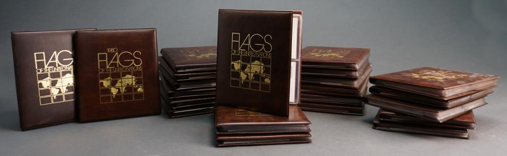 TWENTY-TWO VOLUMES OF FLAGS OF