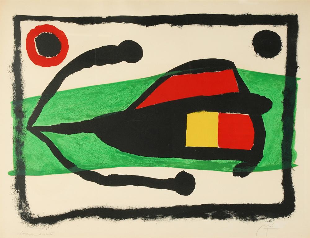 JOAN MIRO 1893 1983 ALTAMIRAlithograph 32e46d