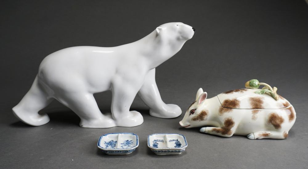 RUSSIAN PORCELAIN FIGURE OF POLAR