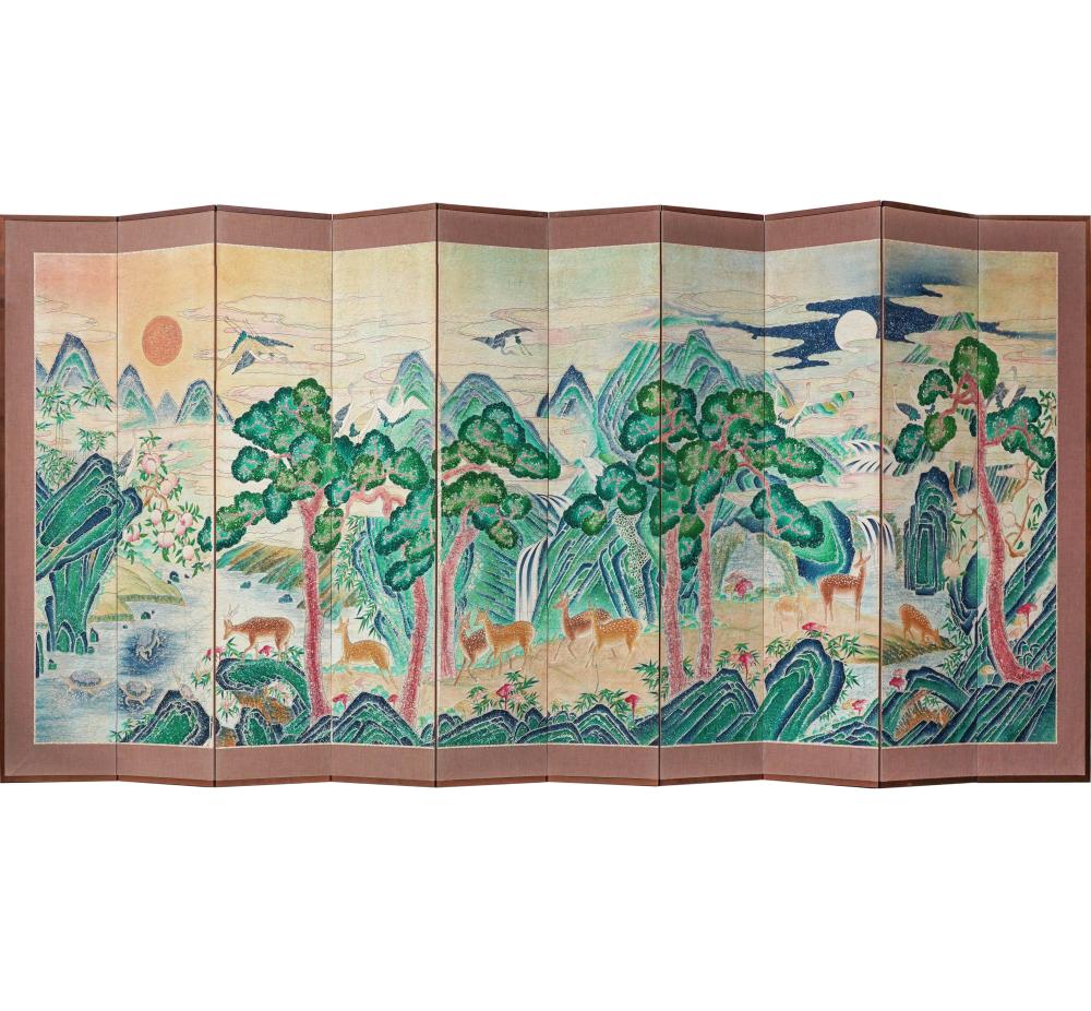 KOREAN LONG LIFE PAPER TEN PANEL 32e5a3