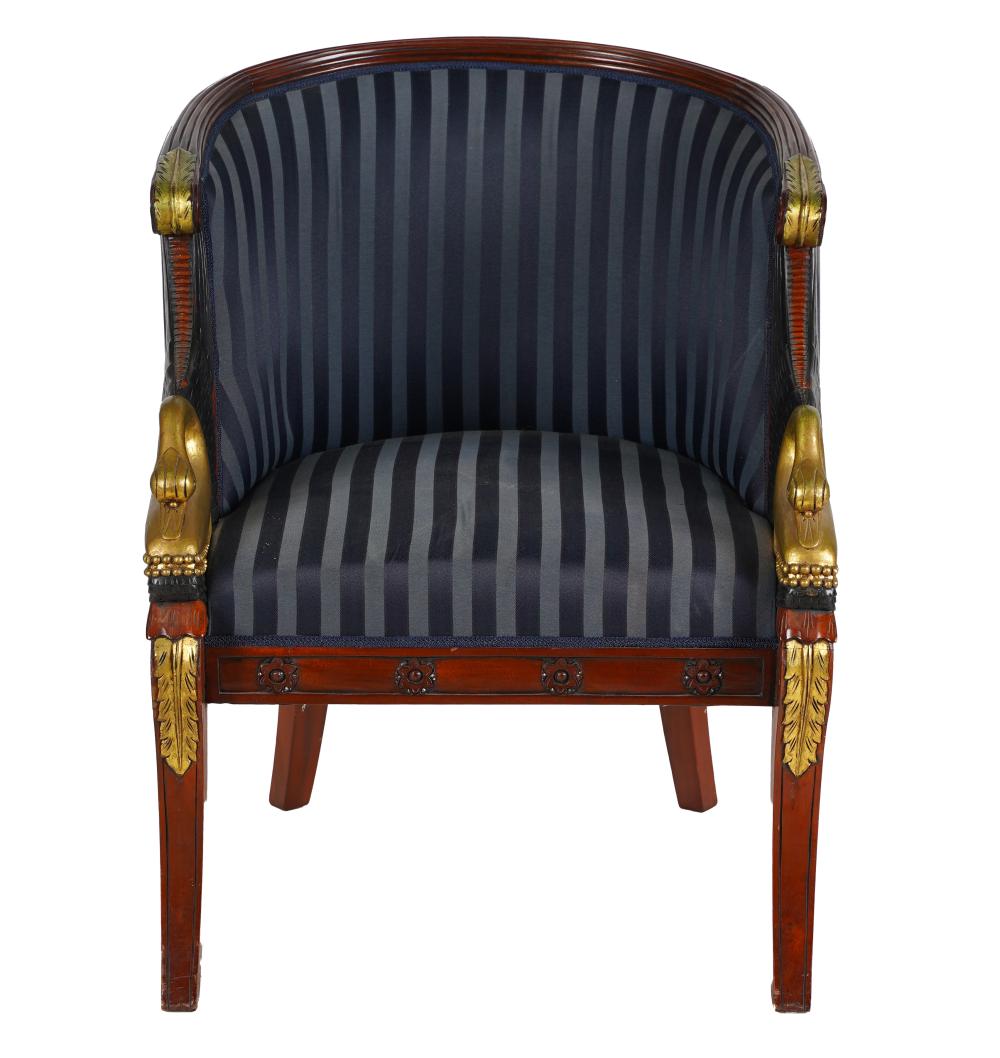 EMPIRE-STYLE ARM CHAIR20th century;