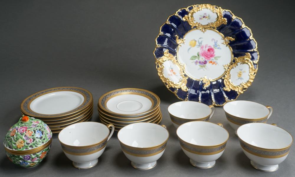 18-PIECE TIRSCHENREUTH PORCELAIN PARTIAL