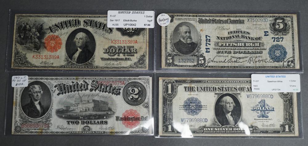 FOUR U.S. LARGE SIZE NOTESFour U.S.