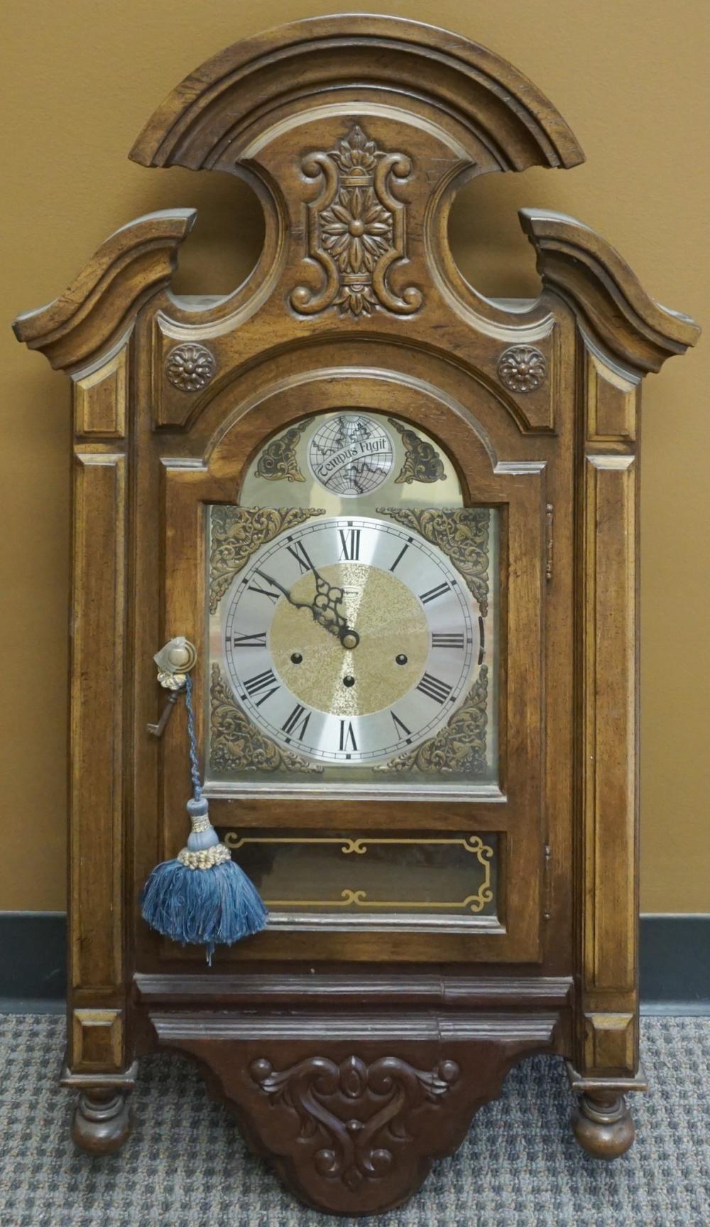 RIDGEWAY PRESSED OAK HANGING CLOCKRidgeway