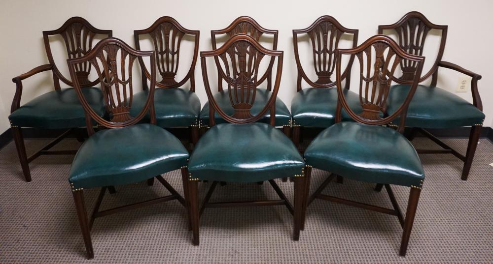 SET OF SEVEN FEDERAL STYLE MAHOGANY 32e7e7