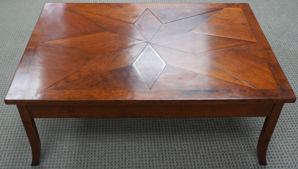 MODERN FRUITWOOD COCKTAIL TABLE  32e806