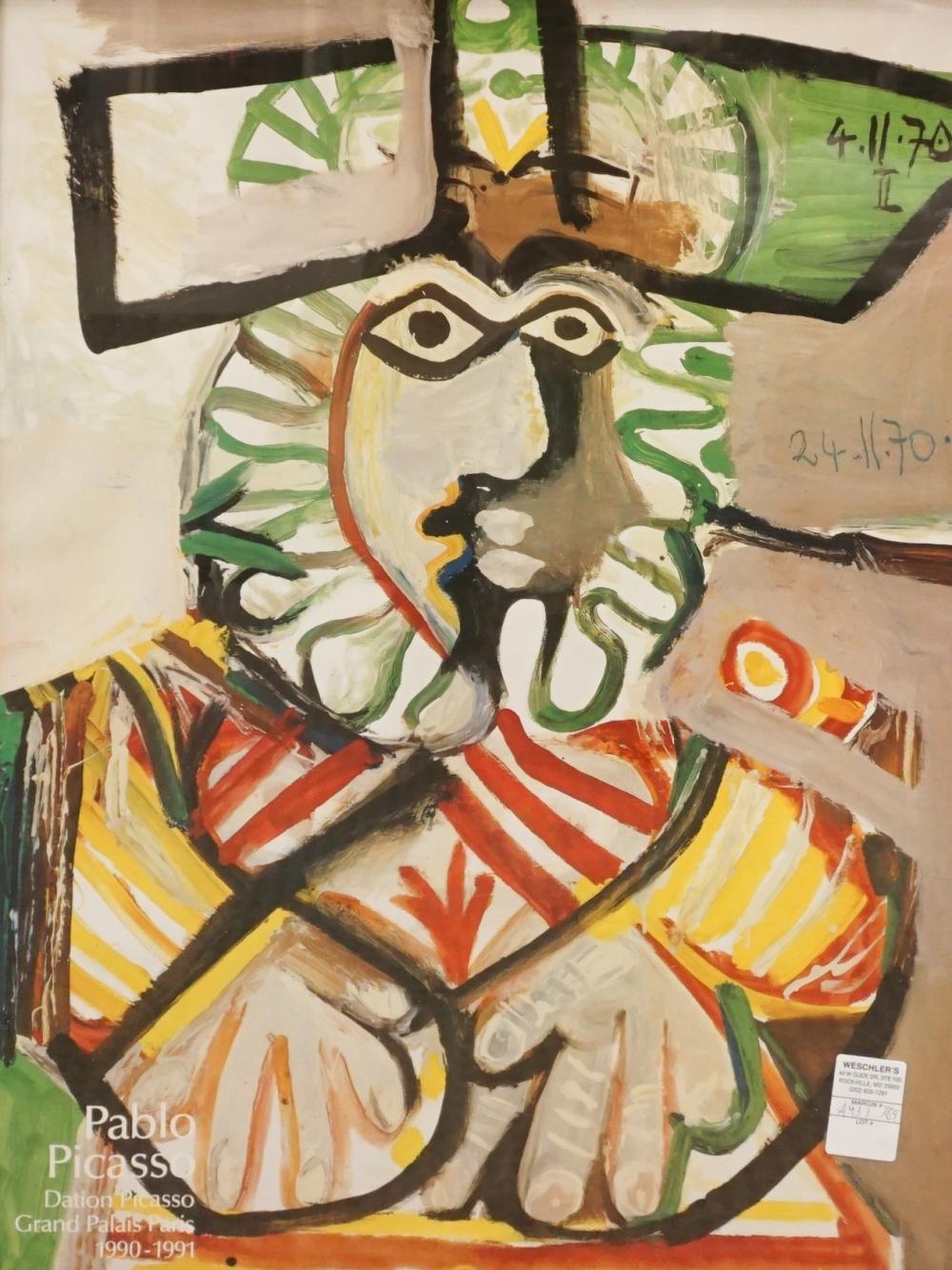 AFTER PABLO PICASSO, MUSEUM POSTER