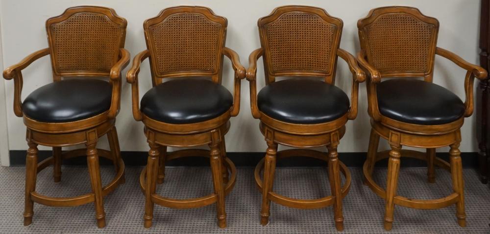 SET OF FOUR LOUIS XVI STYLE FRUITWOOD