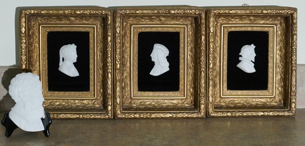 THREE FRAMED GRAND TOUR CARVED 32e870