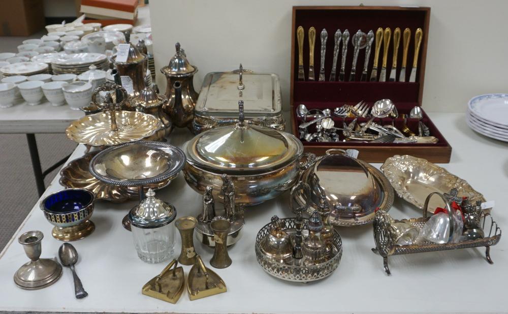 COLLECTION OF ASSORTED SILVERPLATE 32e891