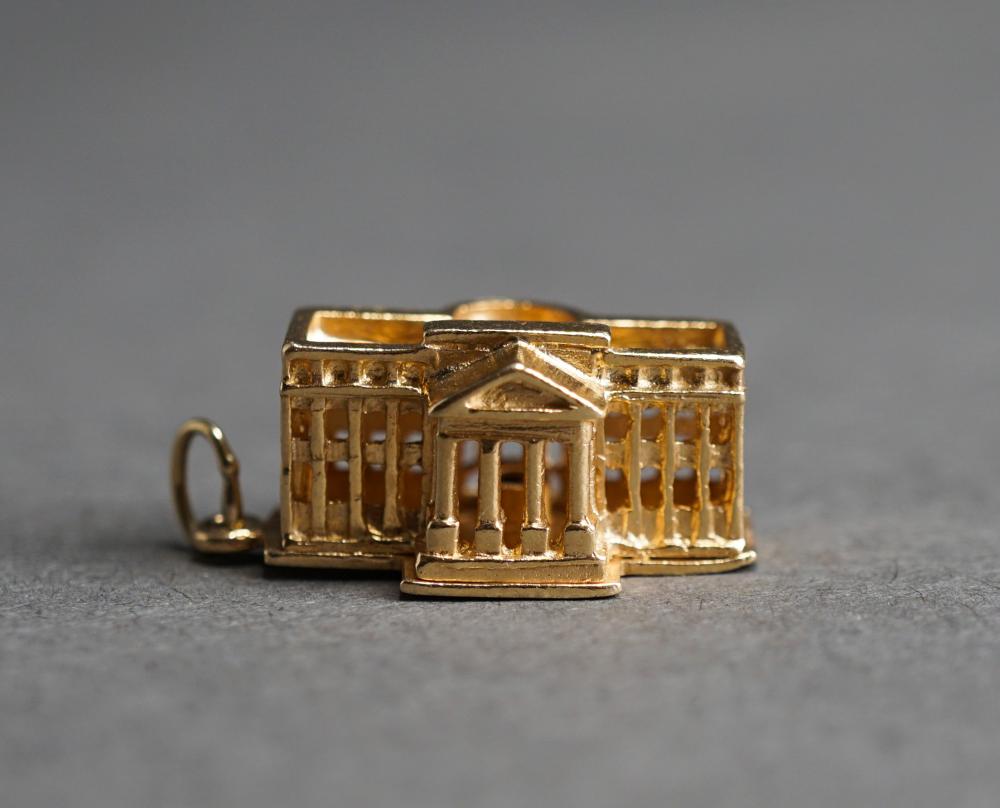 14-KARAT YELLOW-GOLD WHITE HOUSE