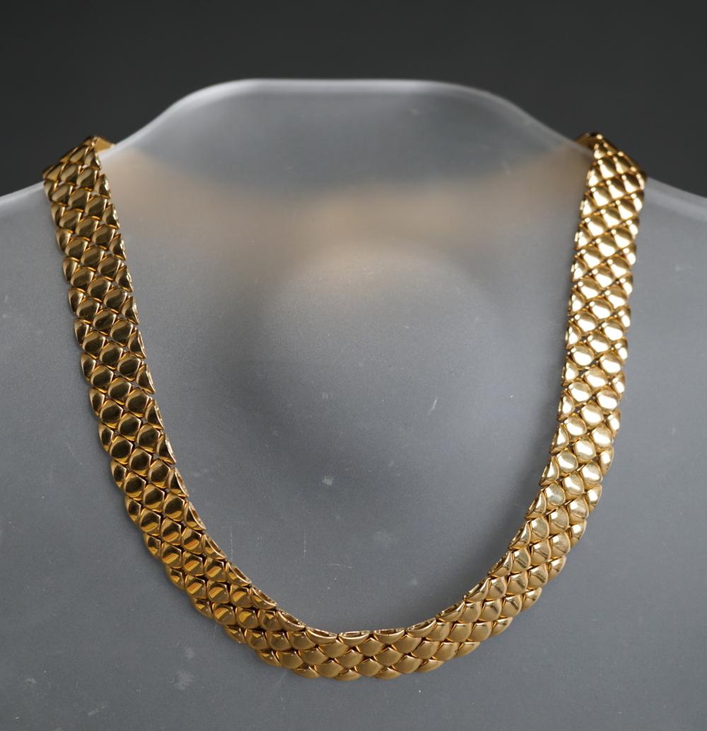 ITALIAN 14 KARAT YELLOW GOLD NECKLACE  32e8d1