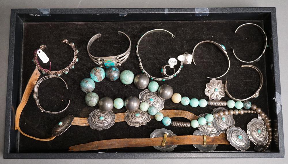 COLLECTION OF NATIVE AMERICAN SILVER