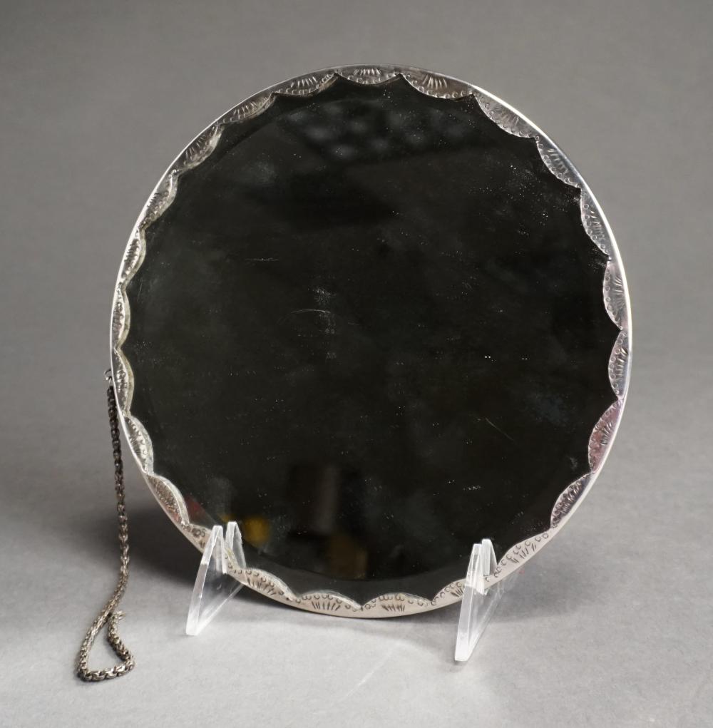 900-SILVER HANGING MIRROR, D: 7