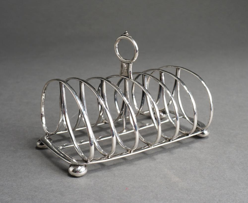 ENGLISH STERLING SILVER TOAST RACK,