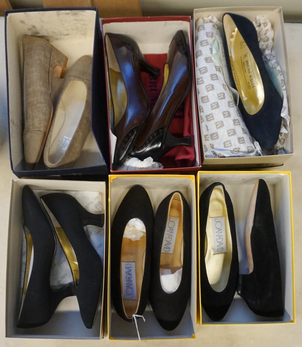 SIX PAIRS OF SHOES (BRUNO MAGLI,