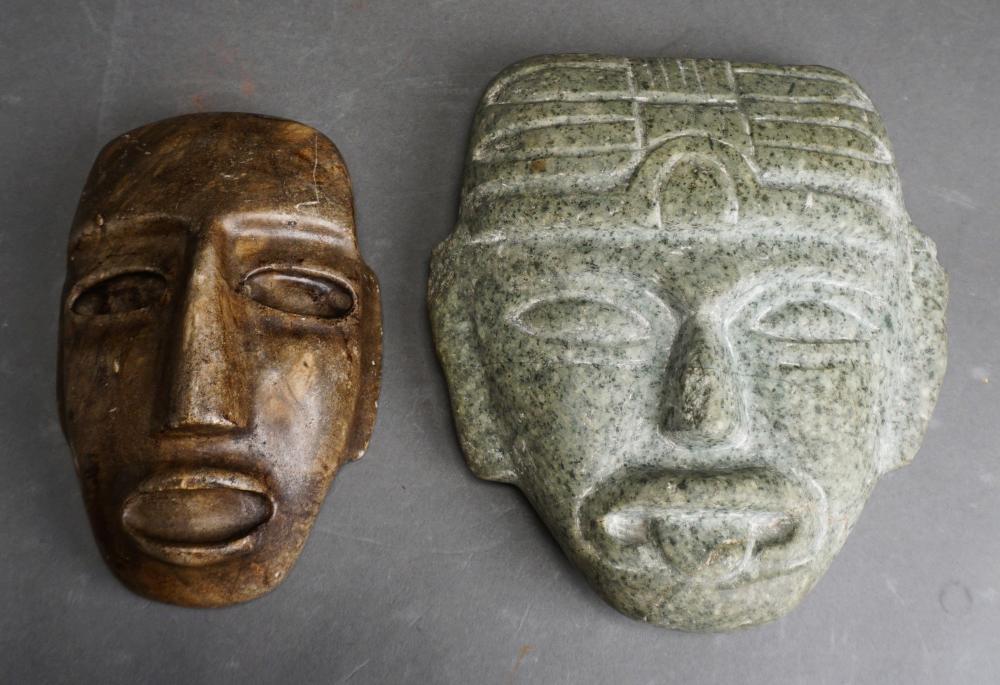 TWO SOUTH AMERICAN STYLE CARVED 32e9a6