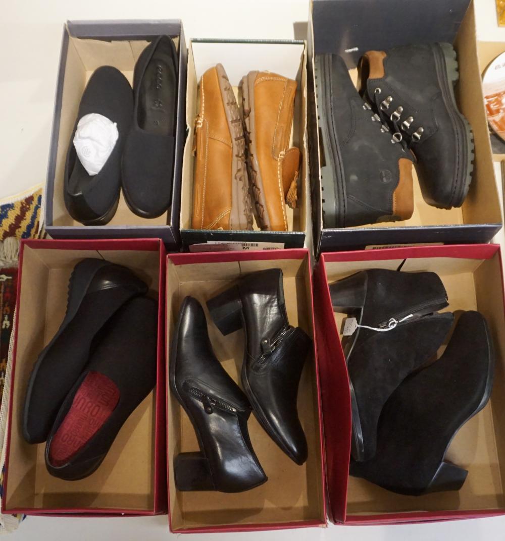 SIX PAIRS OF SHOES MUNRO ECCO  32e9b1