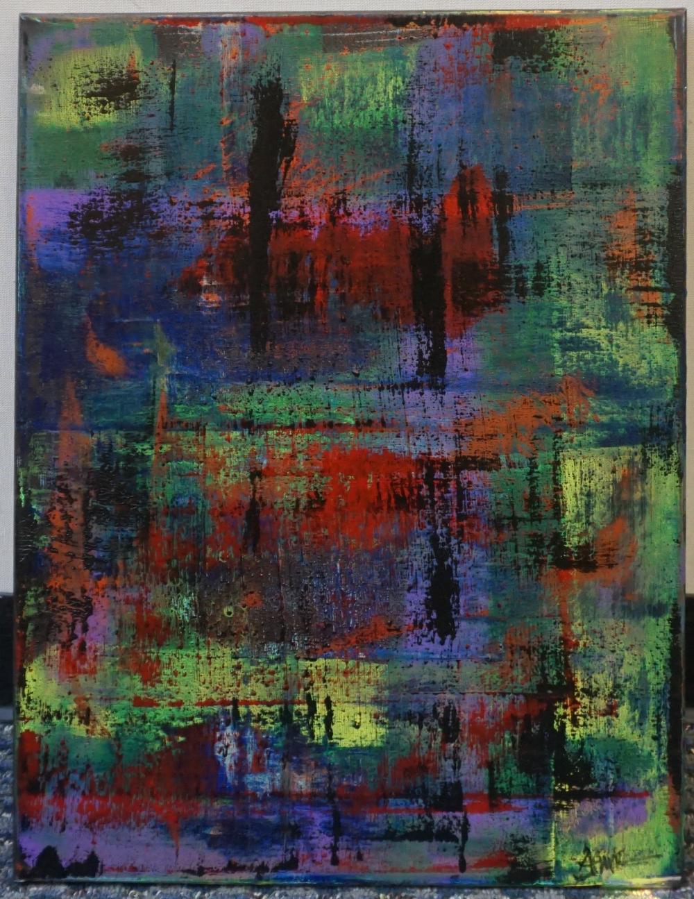 COLORIST SCHOOL ABSTRACT ACRYLIC 32e9fd