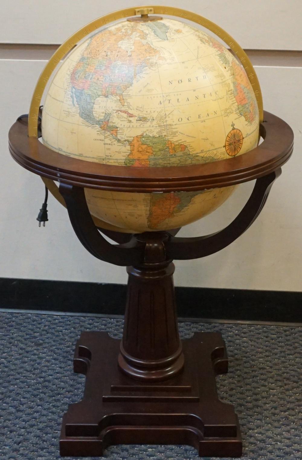 REPLOGE 20-INCH DIAMETER FLOOR GLOBE,