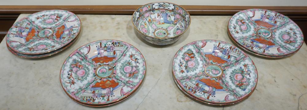 CHINESE ROSE MEDALLION PORCELAIN