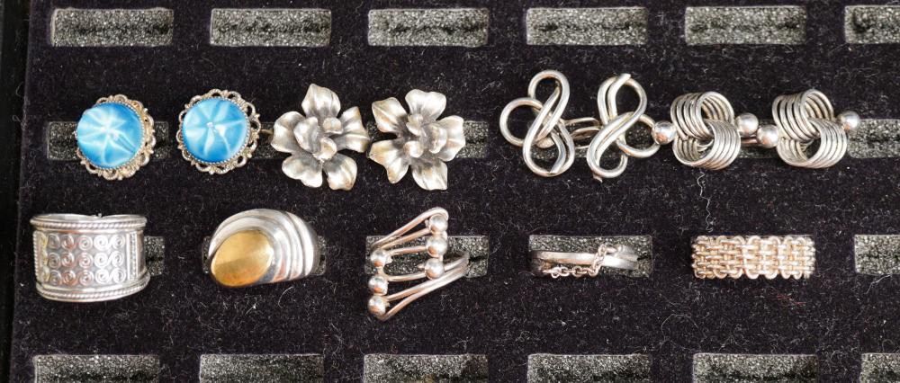 COLLECTION OF FIVE STERLING SILVER