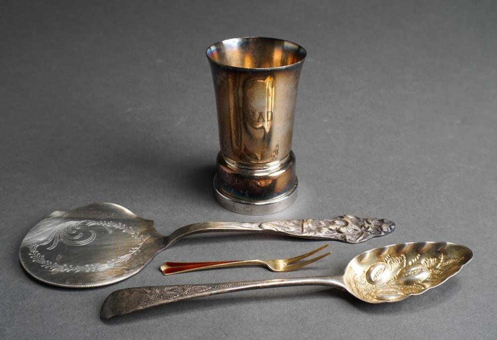 GEORGE III STERLING BERRY SPOON,