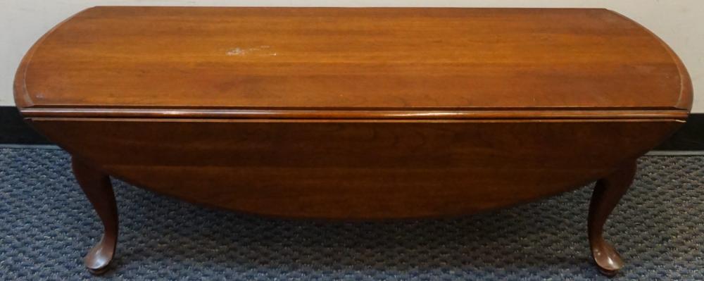 QUEEN ANNE STYLE MAHOGANY DROP-LEAF