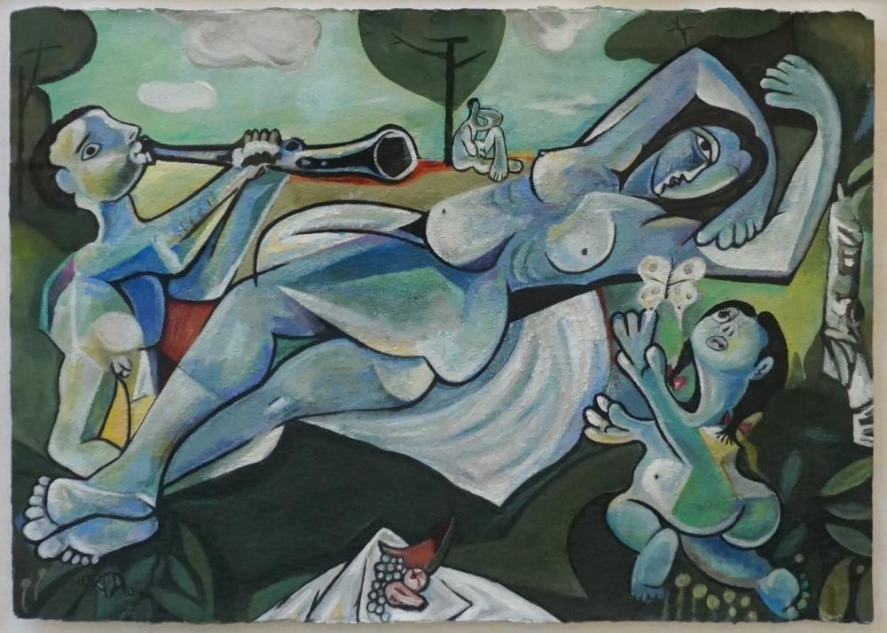 AFTER PABLO PICASSO NUDE PICNIC  32ed00