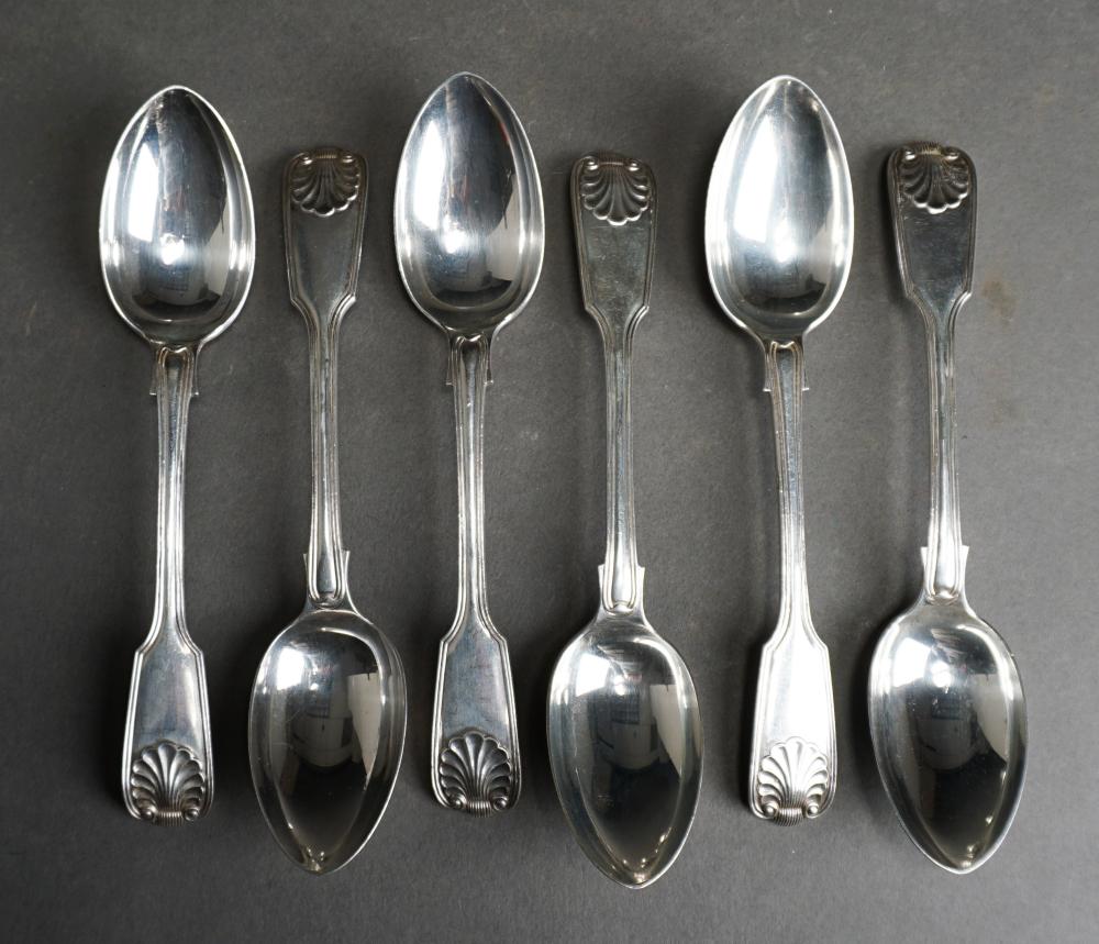 SIX VICTORIAN ENGLISH STERLING 32ed91