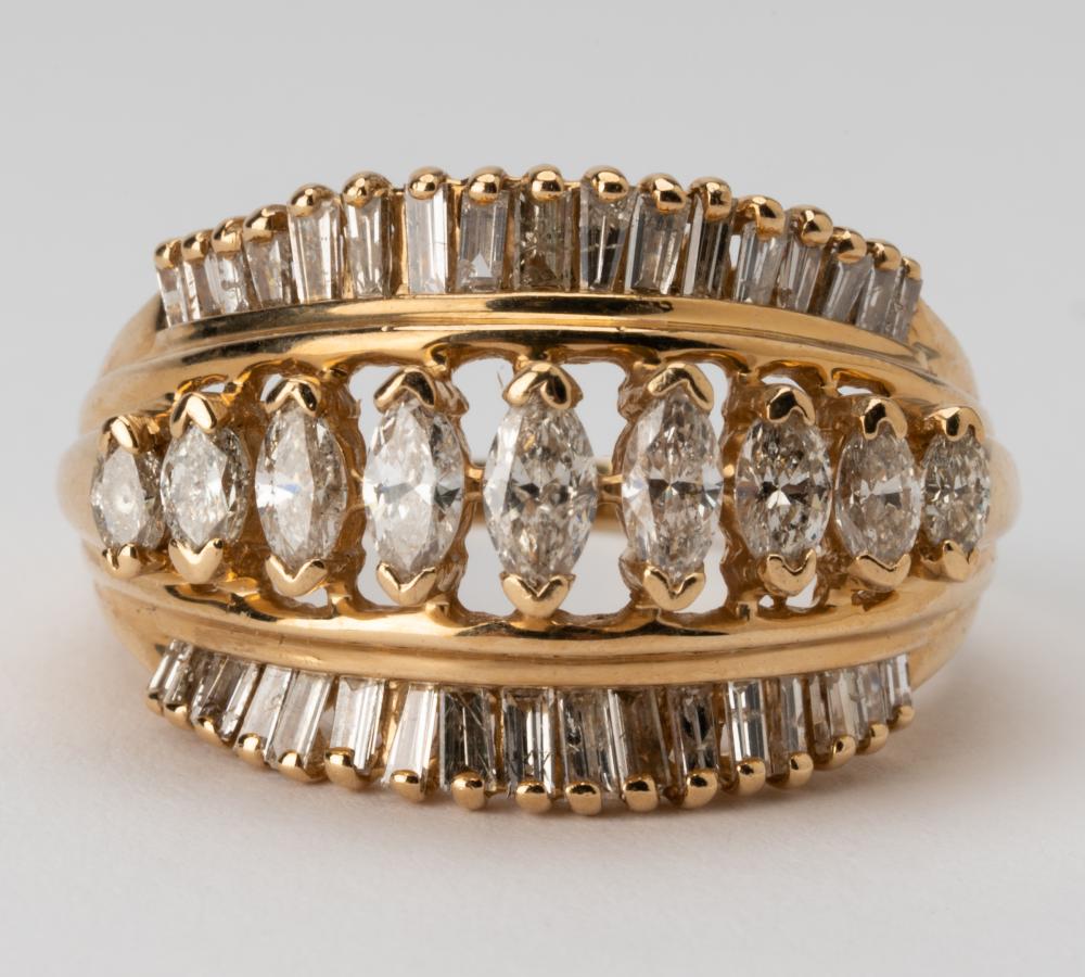 14 KARAT YELLOW GOLD & DIAMOND