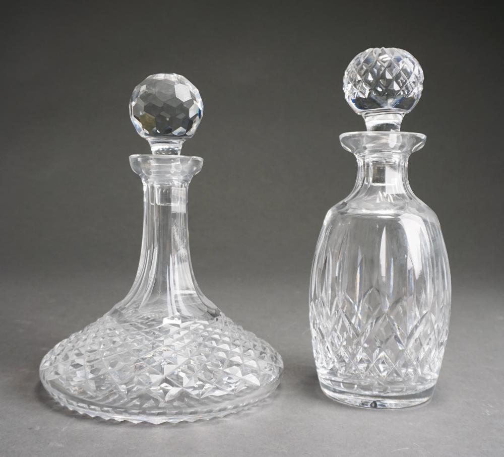 WATERFORD CUT CRYSTAL SHIP S DECANTER 32ee95