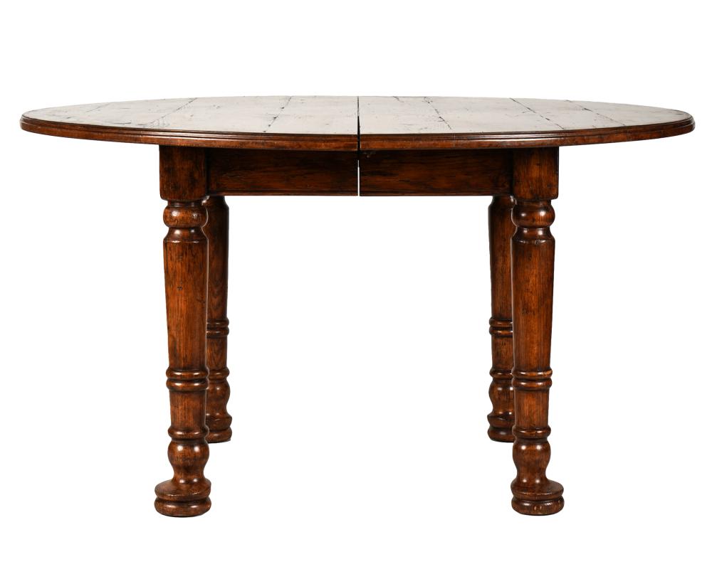 ENGLISH PROVINCIAL-STYLE OAK DINING