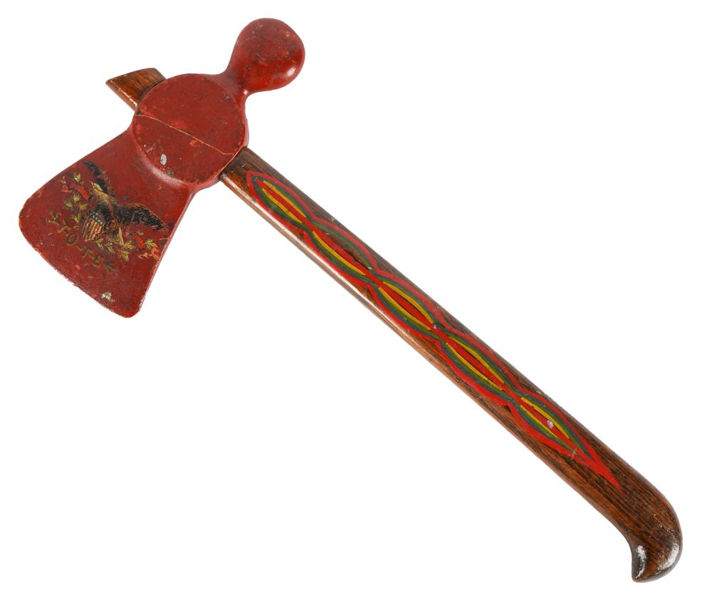 AMERICAN PAINTED AXE17 inches long