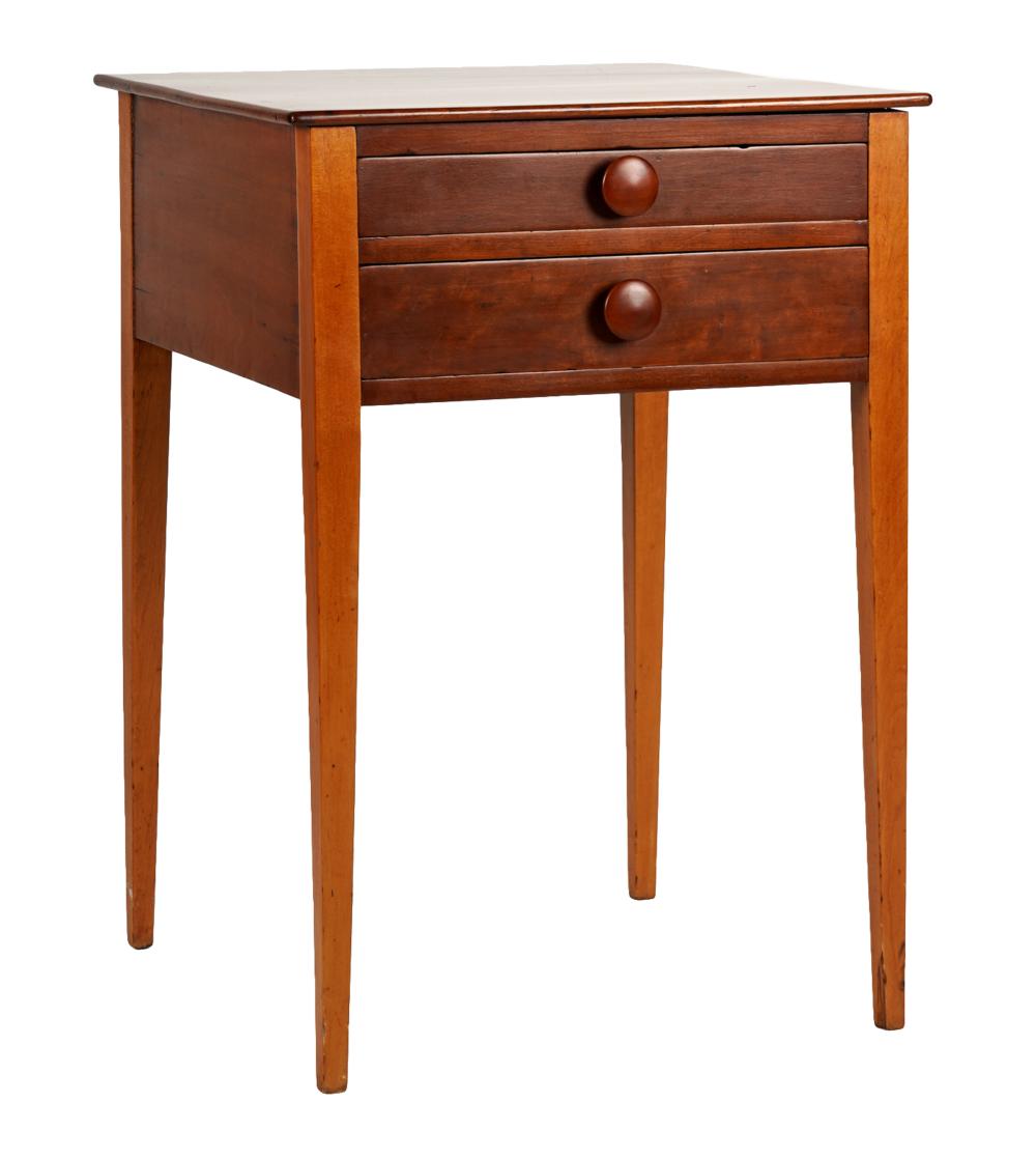 AMERICAN MAPLE END TABLE19th century;