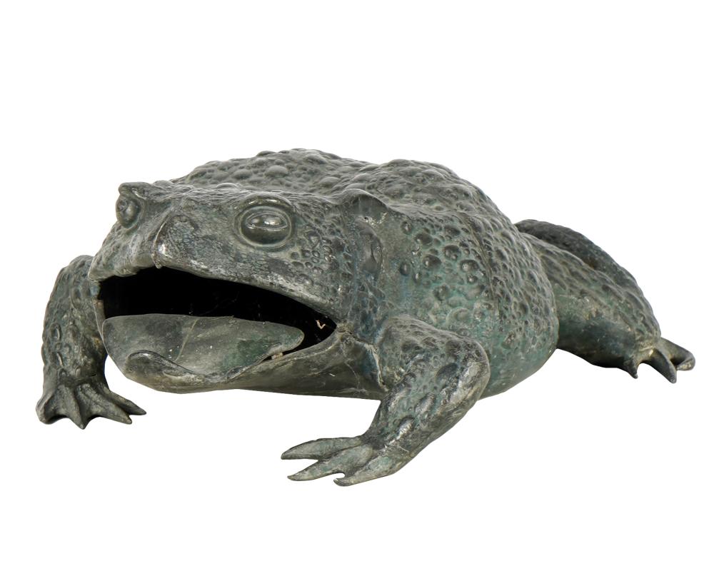 ZINC FROG FIGUREProvenance The 32ef6a