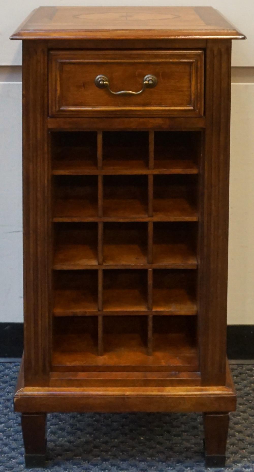 INLAID CHERRY WINE CABINET, 41