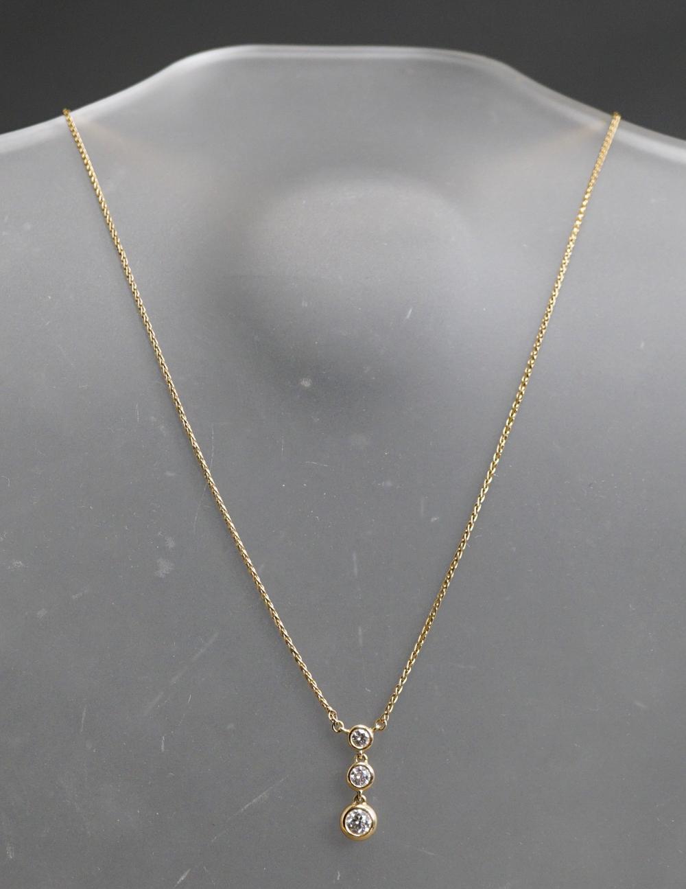 18-KARAT YELLOW-GOLD NECKLACE WITH