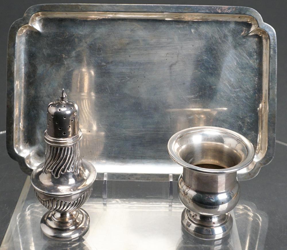 AMERICAN STERLING SILVER SALVER TRAY