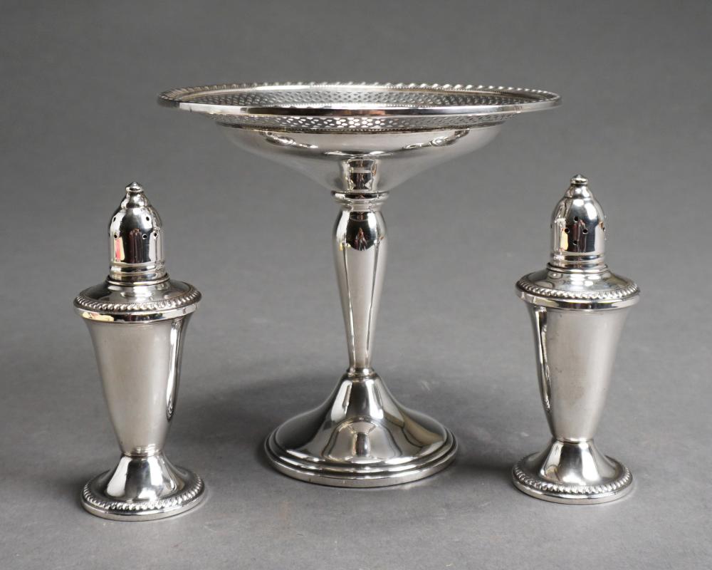 WEIGHTED STERLING SILVER COMPOTE