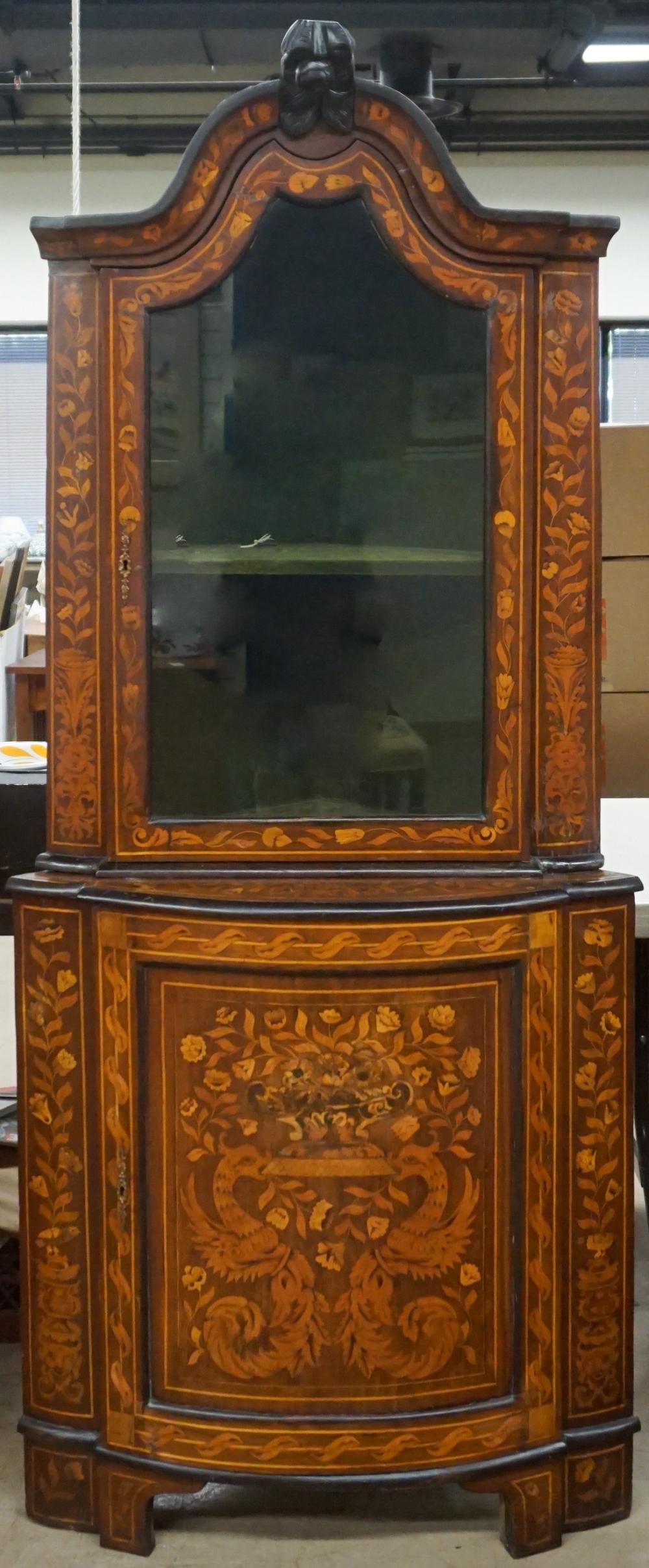 DUTCH ROCOCO STYLE MARQUETRY WALNUT 32f2aa