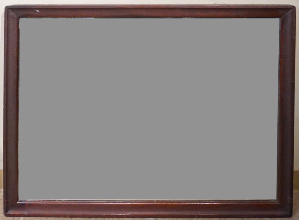 CONTEMPORARY MAHOGANY MIRROR 33 32f2c0