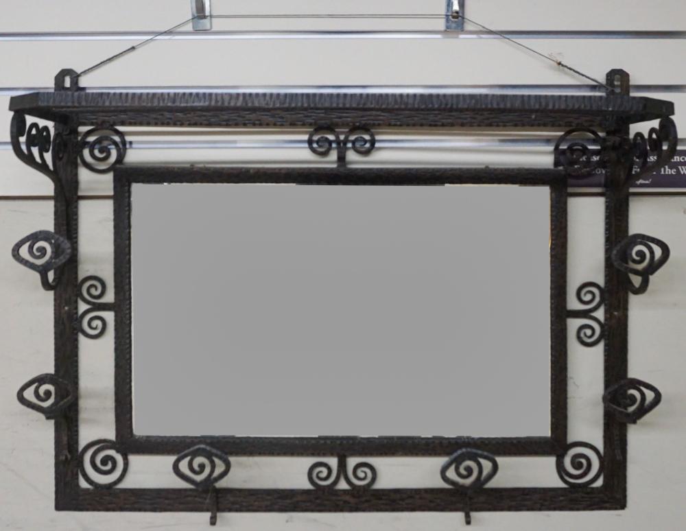 ART DECO STYLE WROUGHT IRON HALL 32f2c1